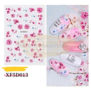 5D Nail Stickers - Available in 16 designs