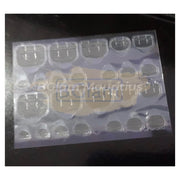 Double-sided Press on Nail Adhesive Tabs Nail Glue Stickers for Toe Nail Tips (Jelly Gel Tape)