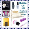 Builder Gel Kit - Available in Clear or White