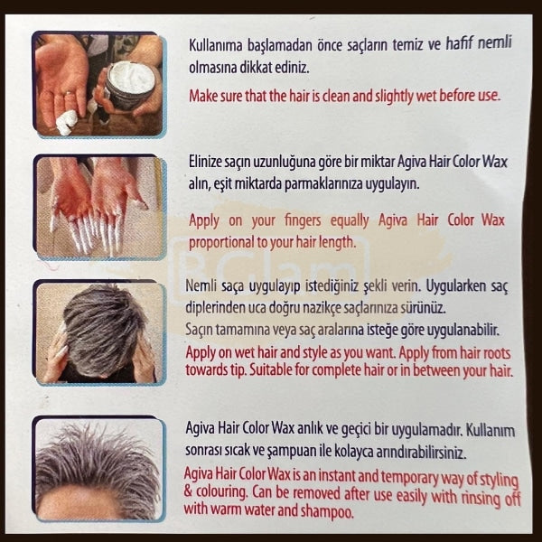 BGlam Mauritius - Agiva Hair Styling Spider Wax 