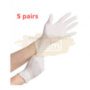 Disposable Powdered Latex Gloves - Medium