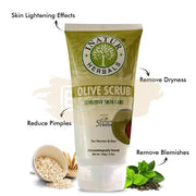 Inatur Face Scrub 150g - Olive Scrub - Sensitive Skin