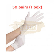 Disposable Powdered Latex Examination Gloves - Small