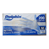 Dolphin Powder-Free Nitrile Examination Gloves Blue - Medium (200 Gloves)