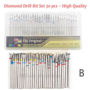 Diamond Drill Bit Set 30 pcs - High Quality