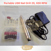 Portable Nail Drill 20, 000 RPM Rose Gold