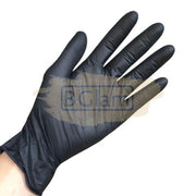 Black Disposable Nitrile Gloves Size M (Sold by pairs or by box)