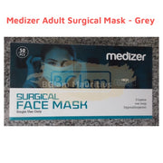 Medizer Adult Disposable Surgical Mask - Grey