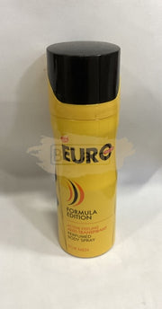 Euro Collection Perfumed Body Spray for Men 200ml - Formula