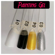 Hongruo Painting Gel 8ml 002 - Black