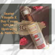 Inatur Day Cream - Vitamin E Day Cream SPF30 30g - Hydrating & Nutritive