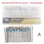 Diamond Drill Bit Set 30 pcs - High Quality
