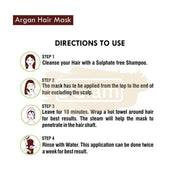 Inatur Hair Mask - Moroccan Argan - Repairs Damaged & Color Treated Hair