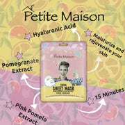 Petite Maison Sheet Mask - Time Release (Anti-Ageing)