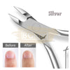 Stainless Steel Cuticle Nipper 1/2 Jaw Silver