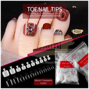 Toe Nail Tips Clear 500 Tips