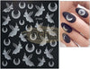 5D Embossed Nail Art Stickers - JP 1029