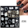 5D Embossed Nail Art Stickers - JP 3001