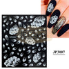 5D Embossed Nail Art Stickers - JP 3007