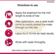 Inatur Hair Mask - Keratin - Nutri Repair , Strengthens & Smoothens