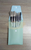 Makeup Brush Set 8 Pieces - Mint