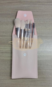 Makeup Brush Set 8 Pieces - Pink