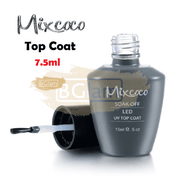 Mixcoco Soak-Off Uv No Wipe Top Coat For Gel Polish 7.5Ml Nail