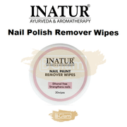 Inatur Nail Polish Remover Wipes (30 wipes)