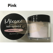 Mixcoco Acrylic Powder (120G) Available In 4 Colors Pink Gel Nail Polish