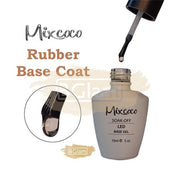 Mixcoco Soak-Off Uv Rubber Base Coat For Gel Polish 15Ml Nail