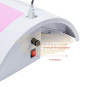 Multifunction 5-in-1 Nail Machine | White/Pink