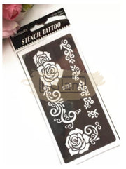 Henna Stencil S292