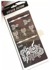 Henna Stencil S293