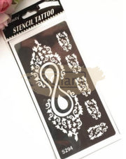 Henna Stencil S294