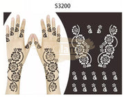 Henna Stencil S3200