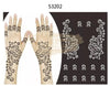 Henna Stencil S3202