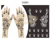 Henna Stencil S3203