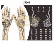 Henna Stencil S3205