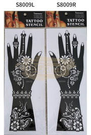 Henna Stencil S8009