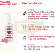 Inatur Face Cleanser - Vitamin E Cleansing Milk - Hydrating & Nutritive