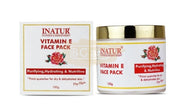 Inatur Face Pack - Vitamin E - Purifying, Hydrating & Nutritive